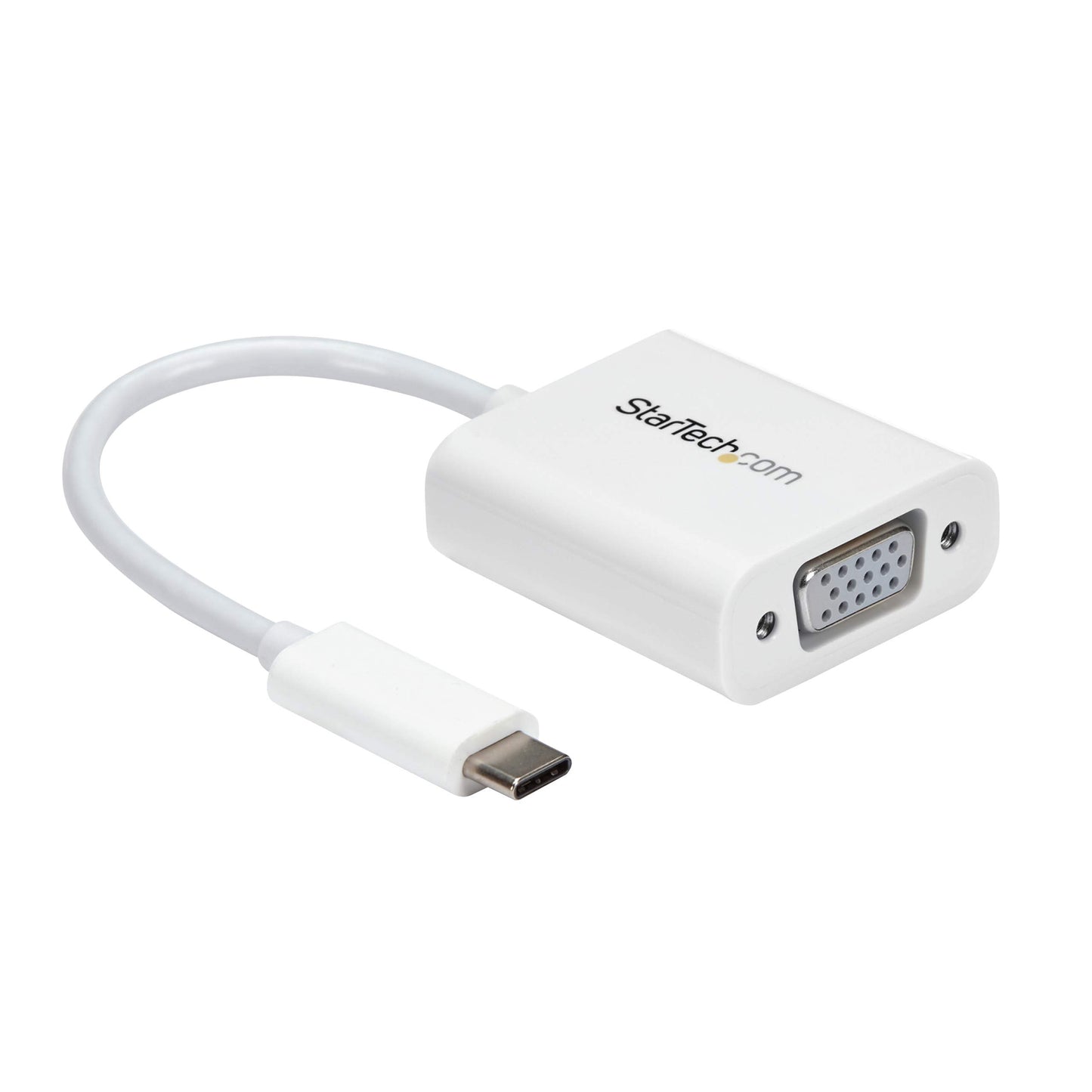 StarTech.com CDP2VGAW USB-C to VGA Adapter