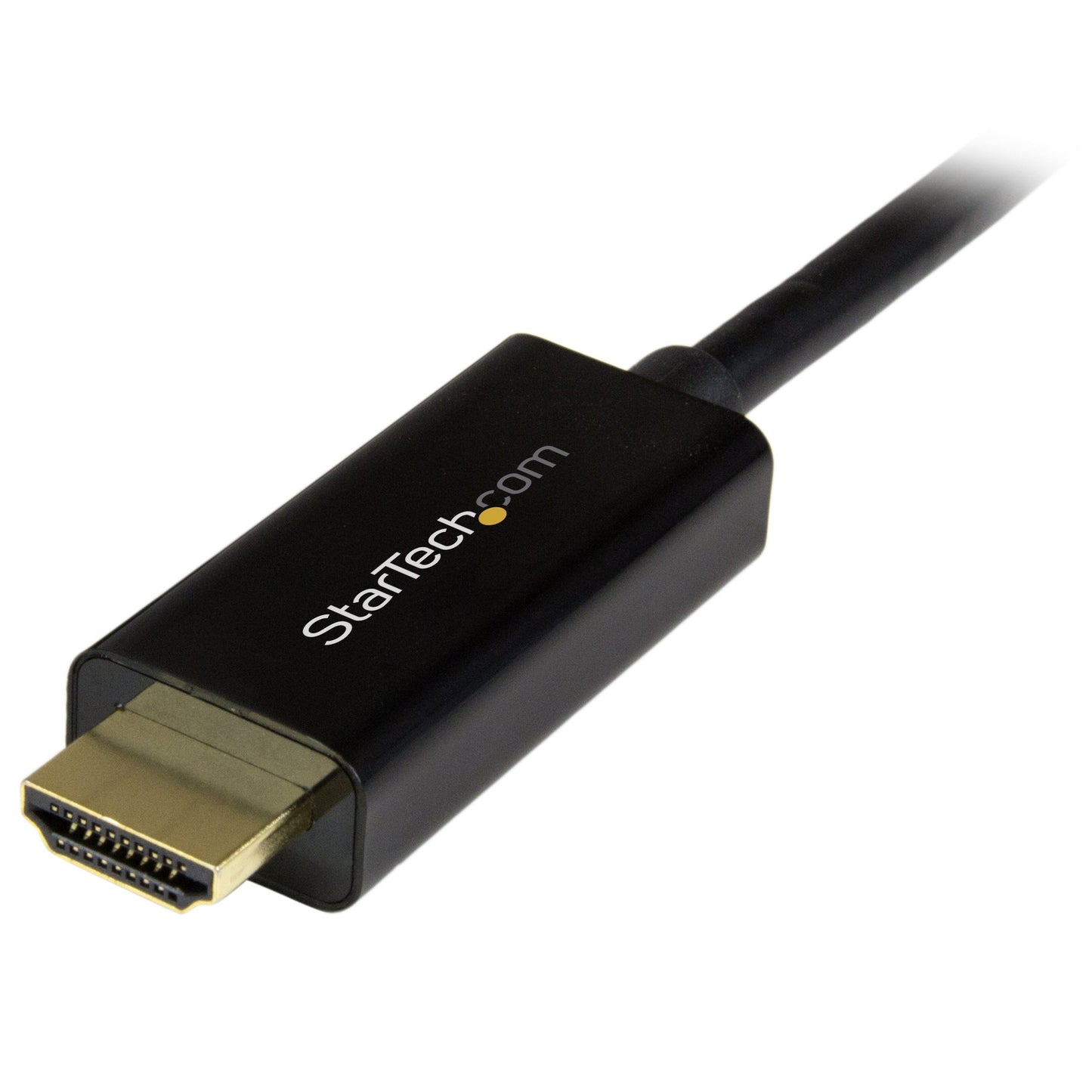 StarTech.com DP2HDMM5MB 16 ft. Black 1 x DisplayPort male to 1 x HDMI 19pin male