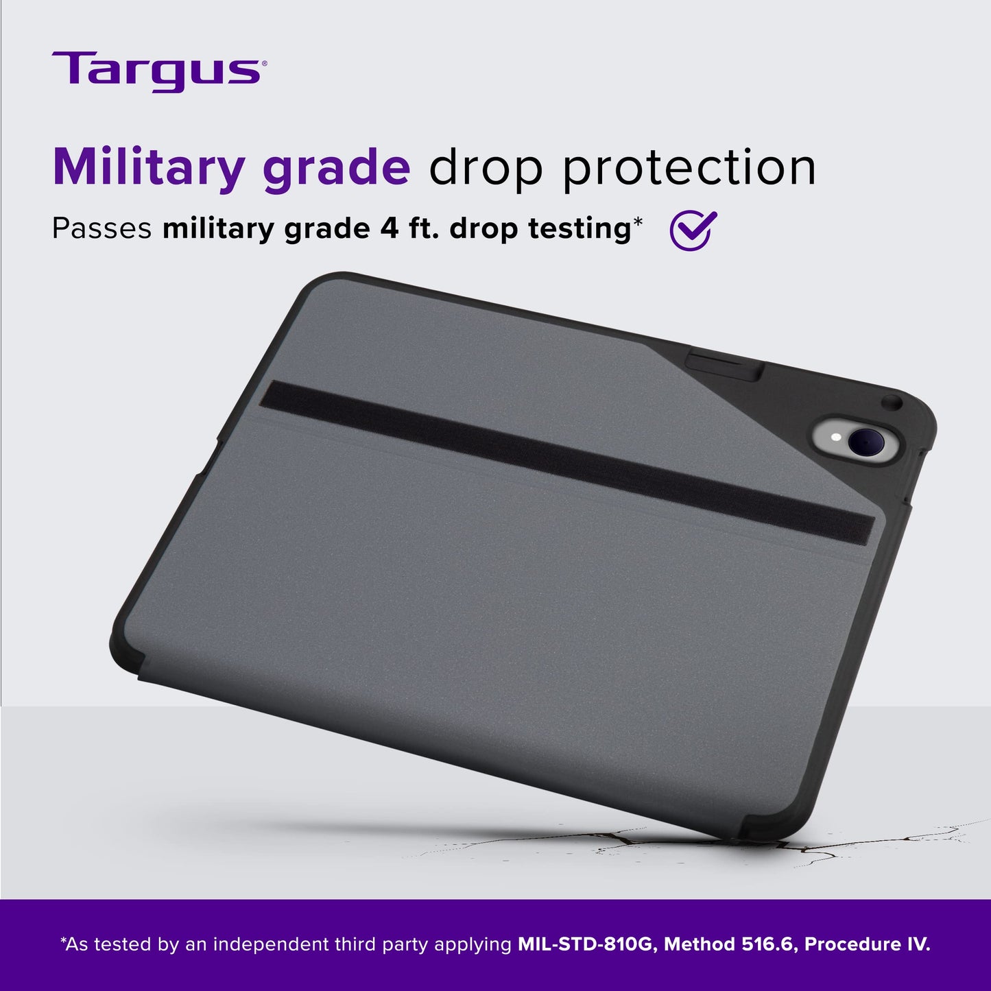 Targus Click-In THZ932GL Carrying Case Flip for 10.9" Apple iPad 10th Generation