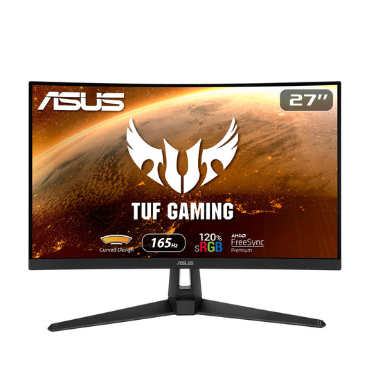 ASUS TUF Gaming VG27VH1B 27" Curved Monitor, 1080P Full HD, 165Hz (Supports