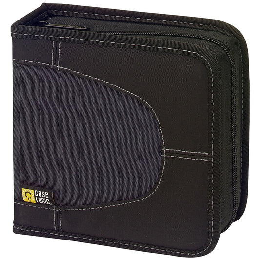 Case Logic CDW-32 CD WALLET NYLON BLACK HOLD UP TO 32 CDS