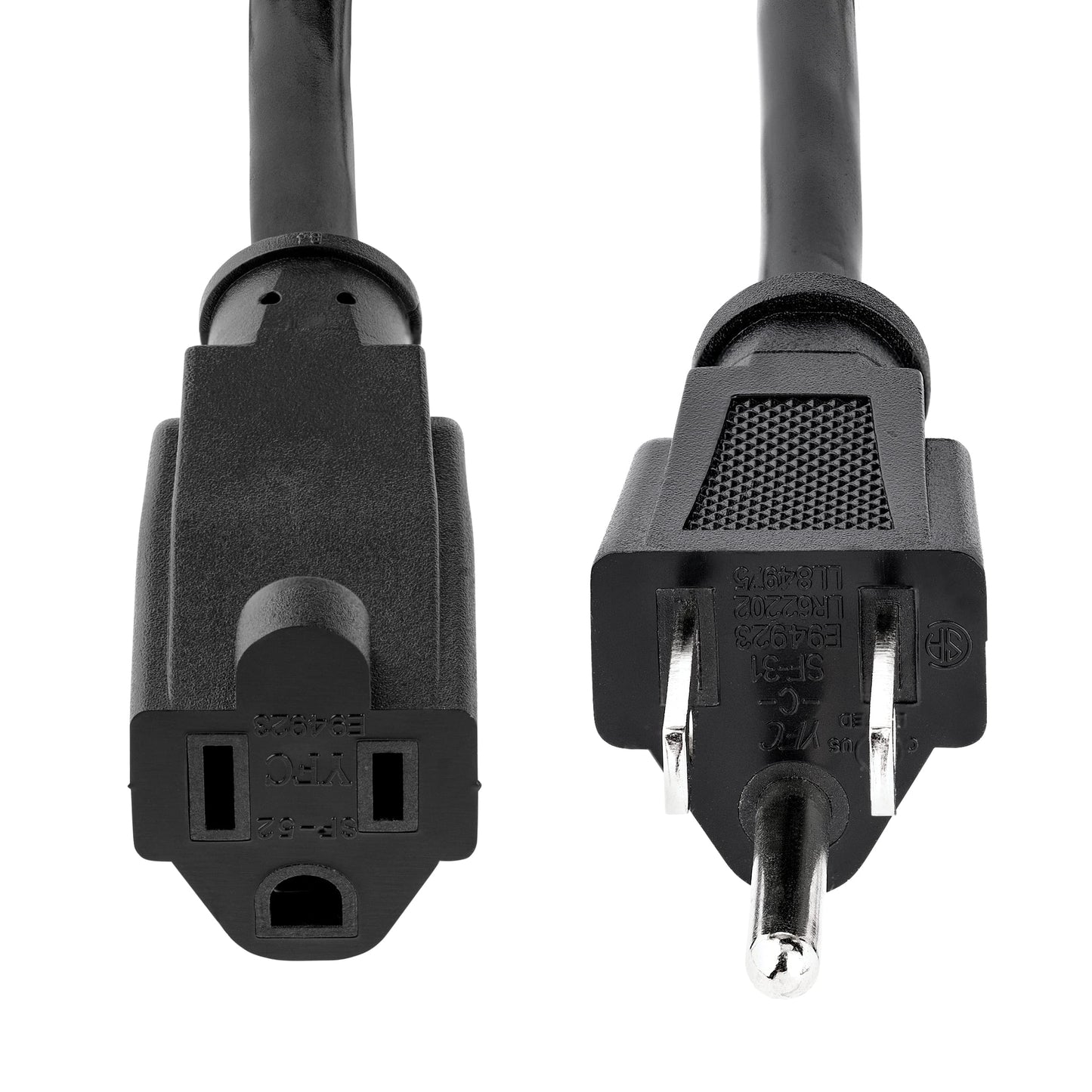 StarTech.com Model PAC1011410 10 ft. 14 AWG Extension Power Cord