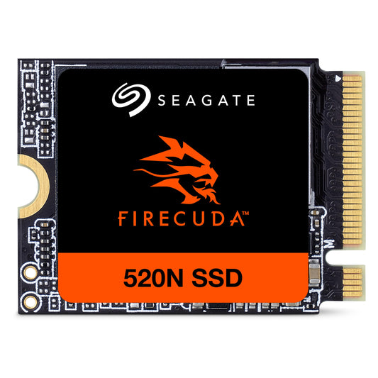 Seagate FireCuda 520N SSD 1TB Solid State Drive - M.2 2230-S2, PCIe Gen4 x4 NVMe