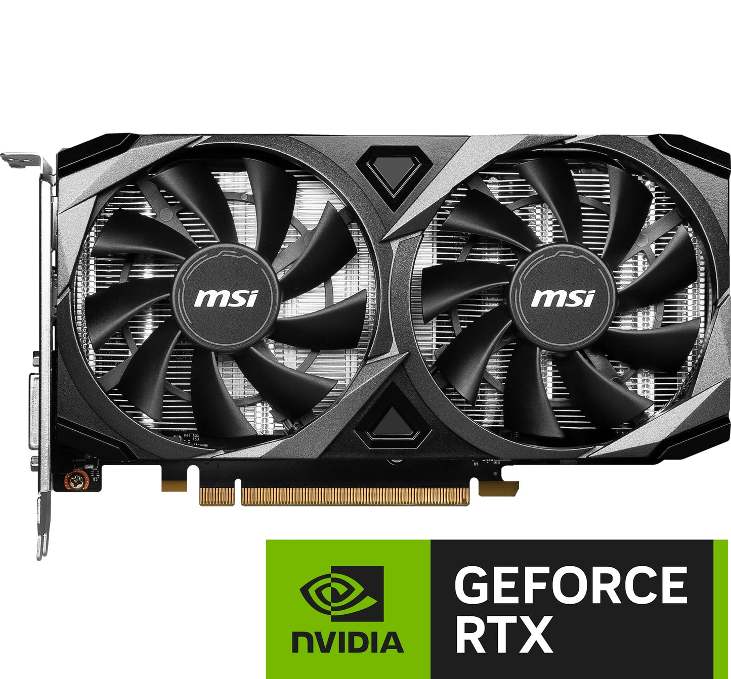 MSI Ventus GeForce RTX 3050 8GB GDDR6 PCI Express 4.0 x8 ATX Video Card RTX 3050