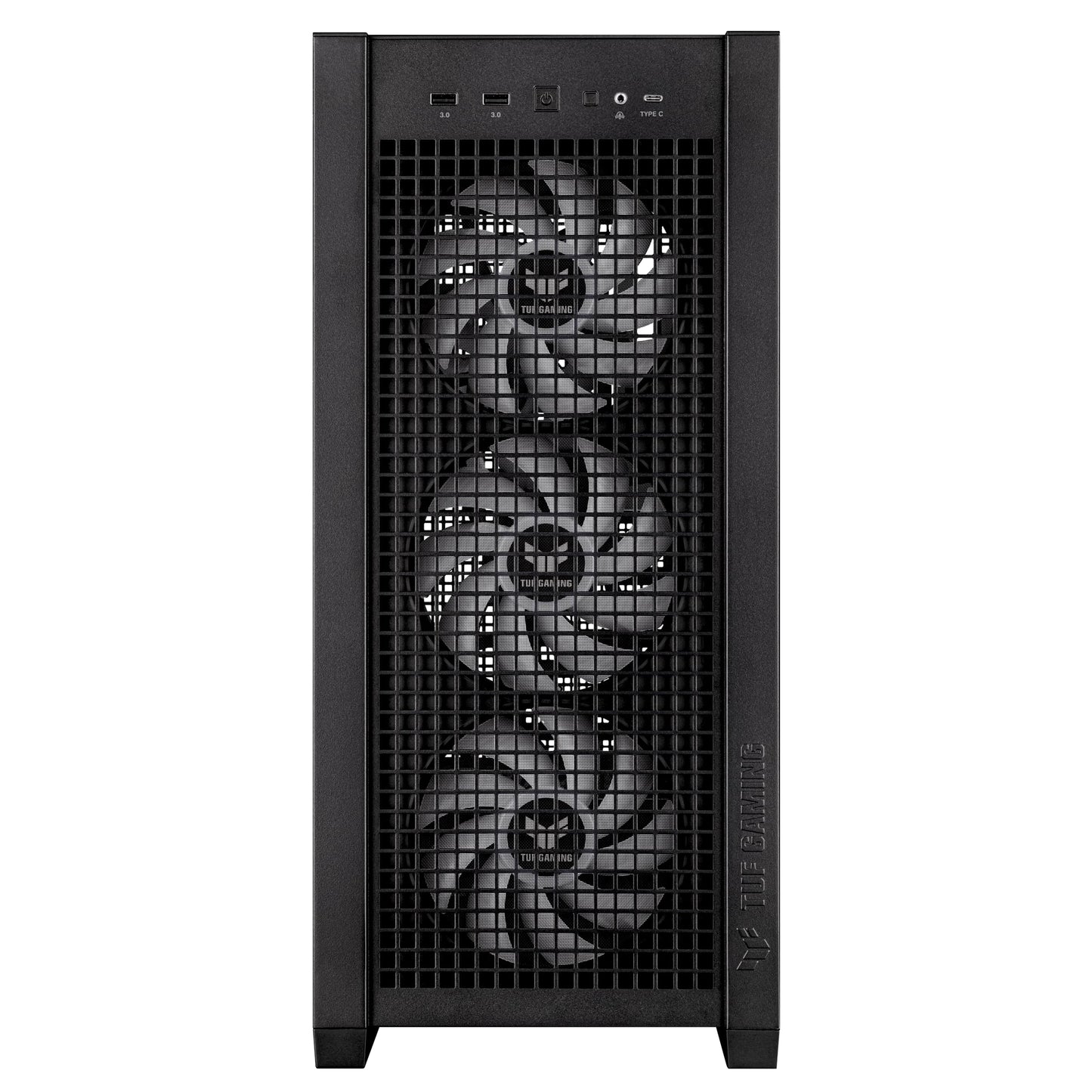 ASUS TUF Gaming GT302 ARGB ATX Mid-Tower Case Four 140 x 28 mm ARGB fans for