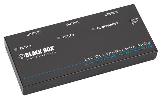 DVI-D SPLITTER WITH AUDIO & H