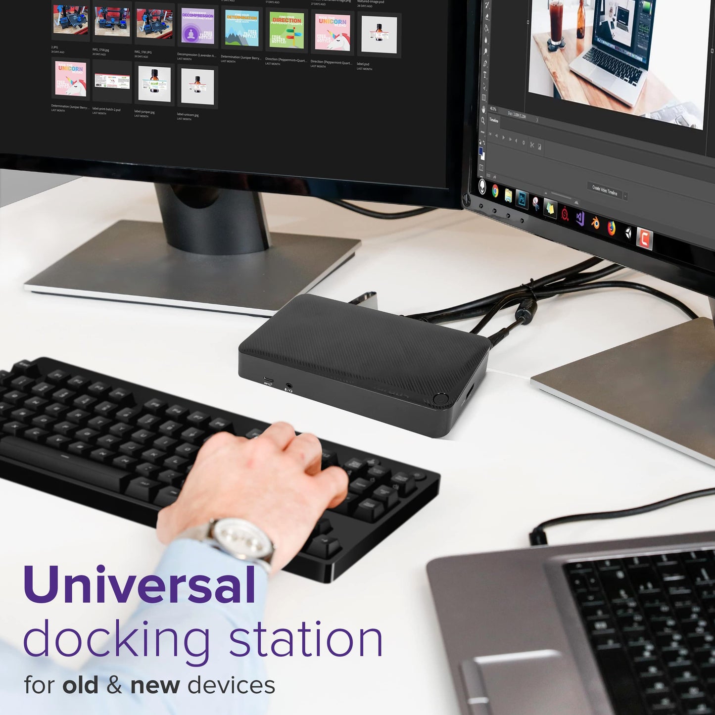 Targus USB-C Universal DV4K Docking Station with 100W Power Delivery DOCK192USZ