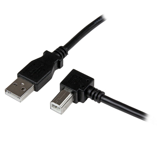 StarTech.com USB 2.0 A to Right Angle B Cable - M/M