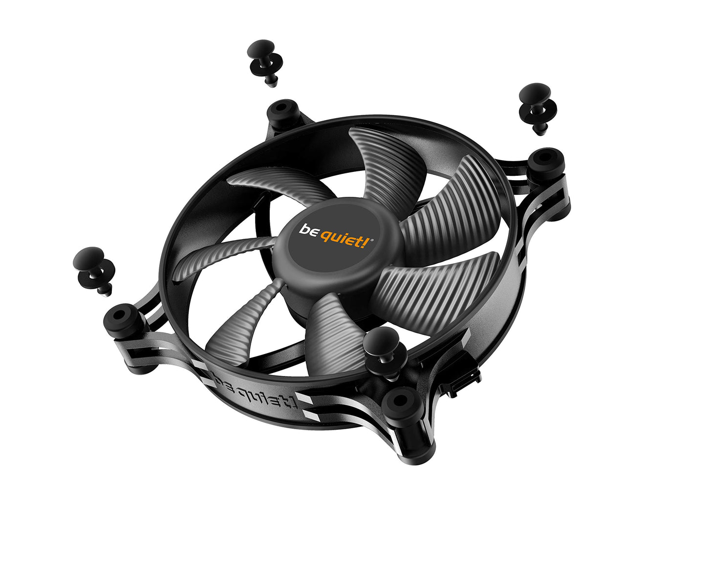 be quiet! Shadow Wings 2 120mm PWM Fan, Airflow-optimized Fan Blades,