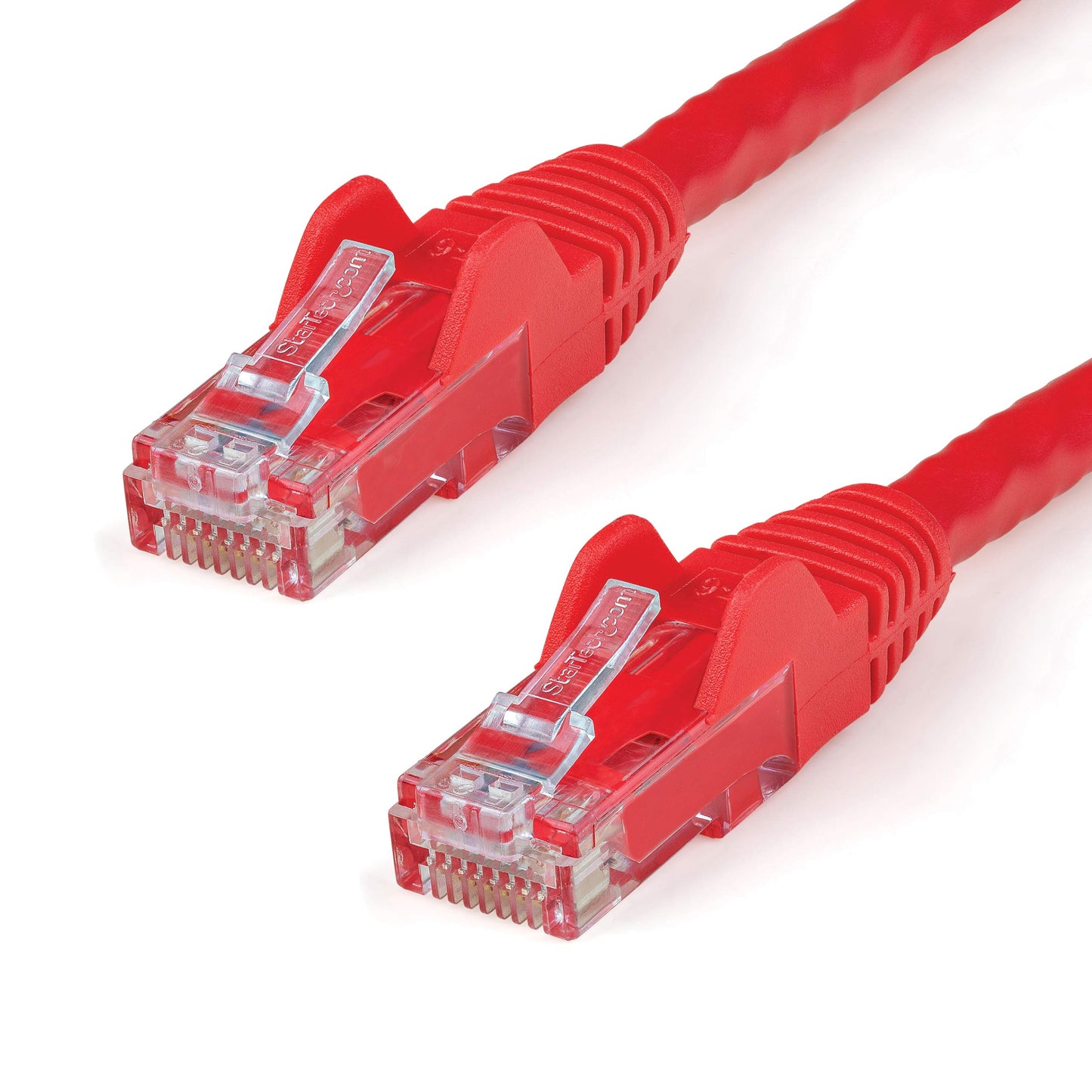 StarTech 9ft Snagless Molded Cat6 RJ45 UTP Network Patch Cable - Red