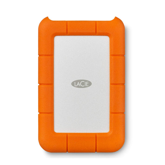 LaCie 4TB Rugged Mini External Hard Drive USB 3.0 Model LAC9000633 Orange, Drop