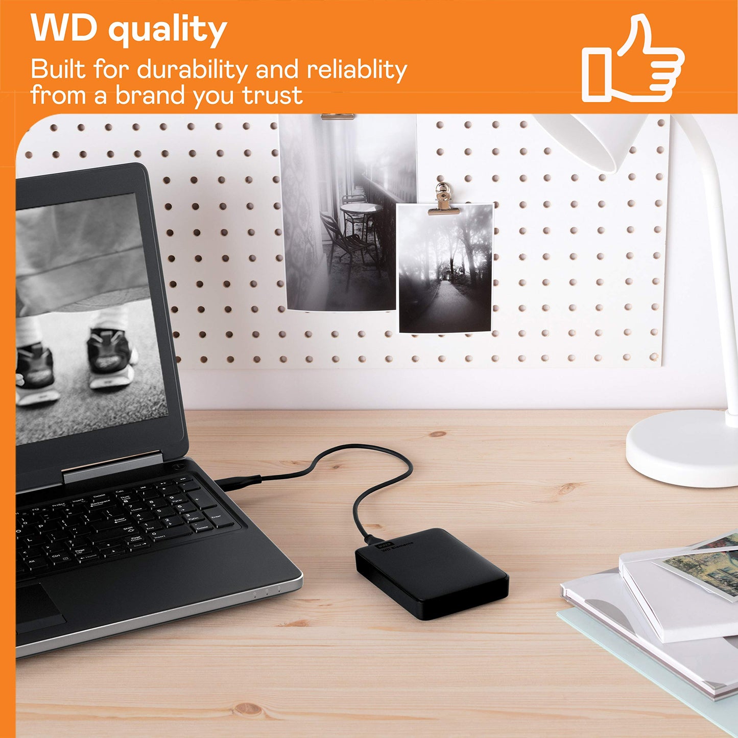 WD 6TB Elements Portable Storage USB 3.2 Gen 1/USB 3.0 (USB 2.0 compatible)