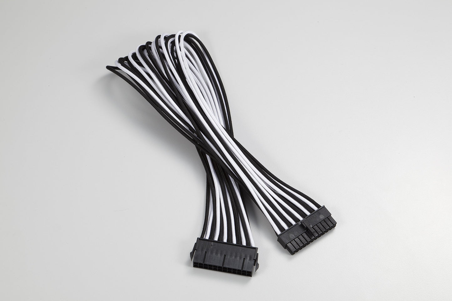 Phanteks PH-CB24P_BW 1.64 ft. (0.50m) 24 Pin M/B Extension Cable 500mm Length