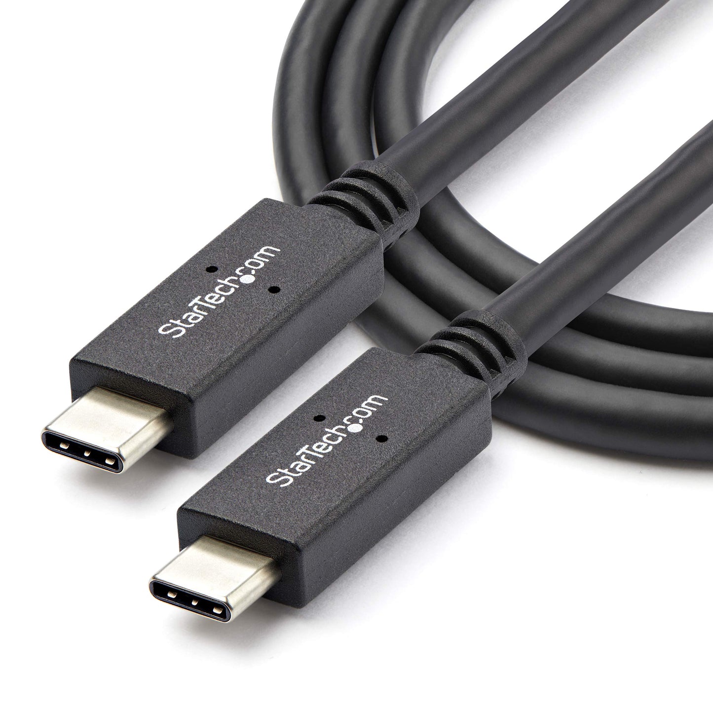 StarTech.com USB31C5C1M Black USB-C Cable with Power Delivery (5A) - USB 3.1 (10