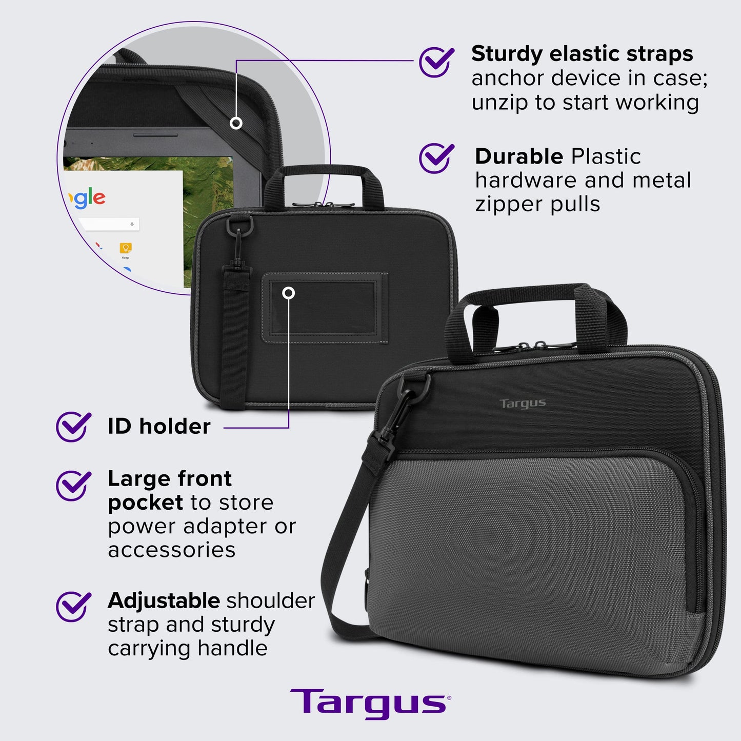 Targus Work-In Essentials Ted006gl Carrying Case For 11.6" Chromebook Netbook -