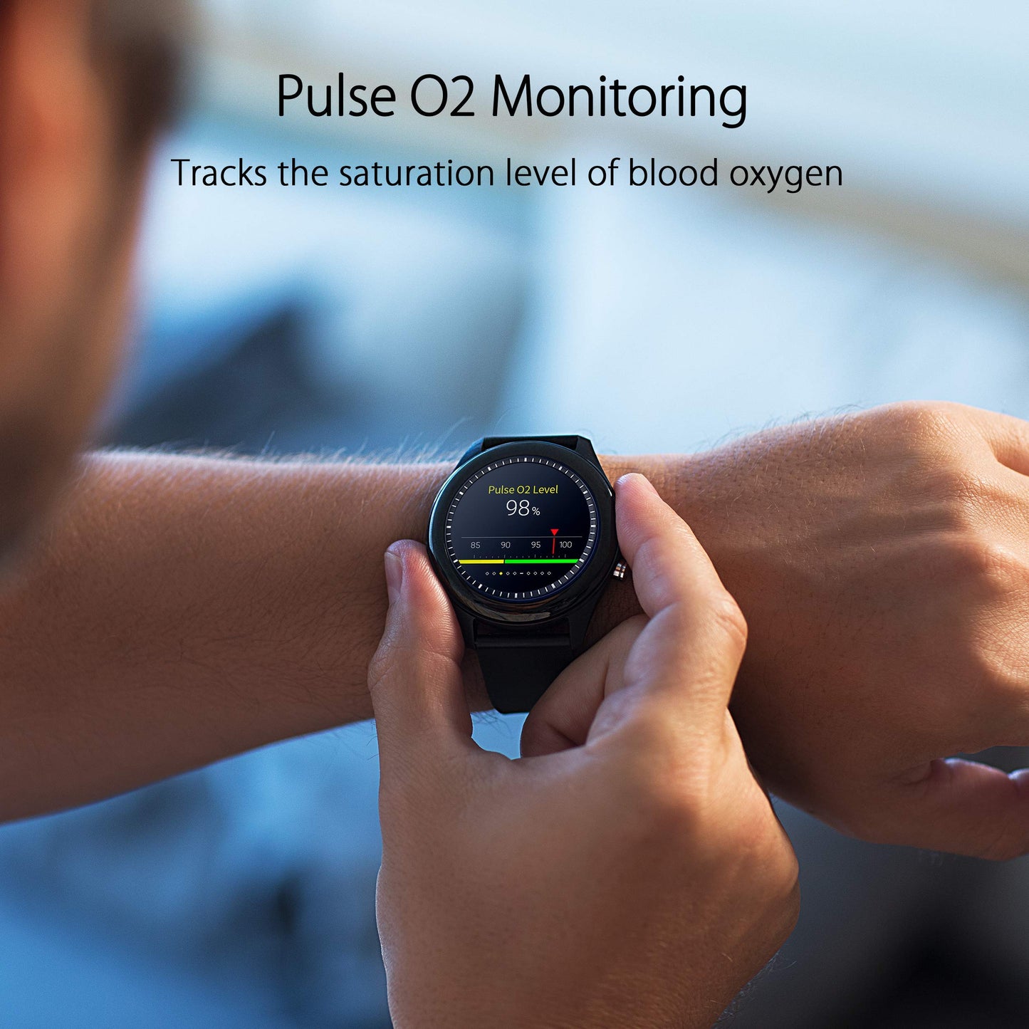 ASUS VivoWatch SP (HC-A05) Intelligent Wearable Tracker for Heart Rate, Blood